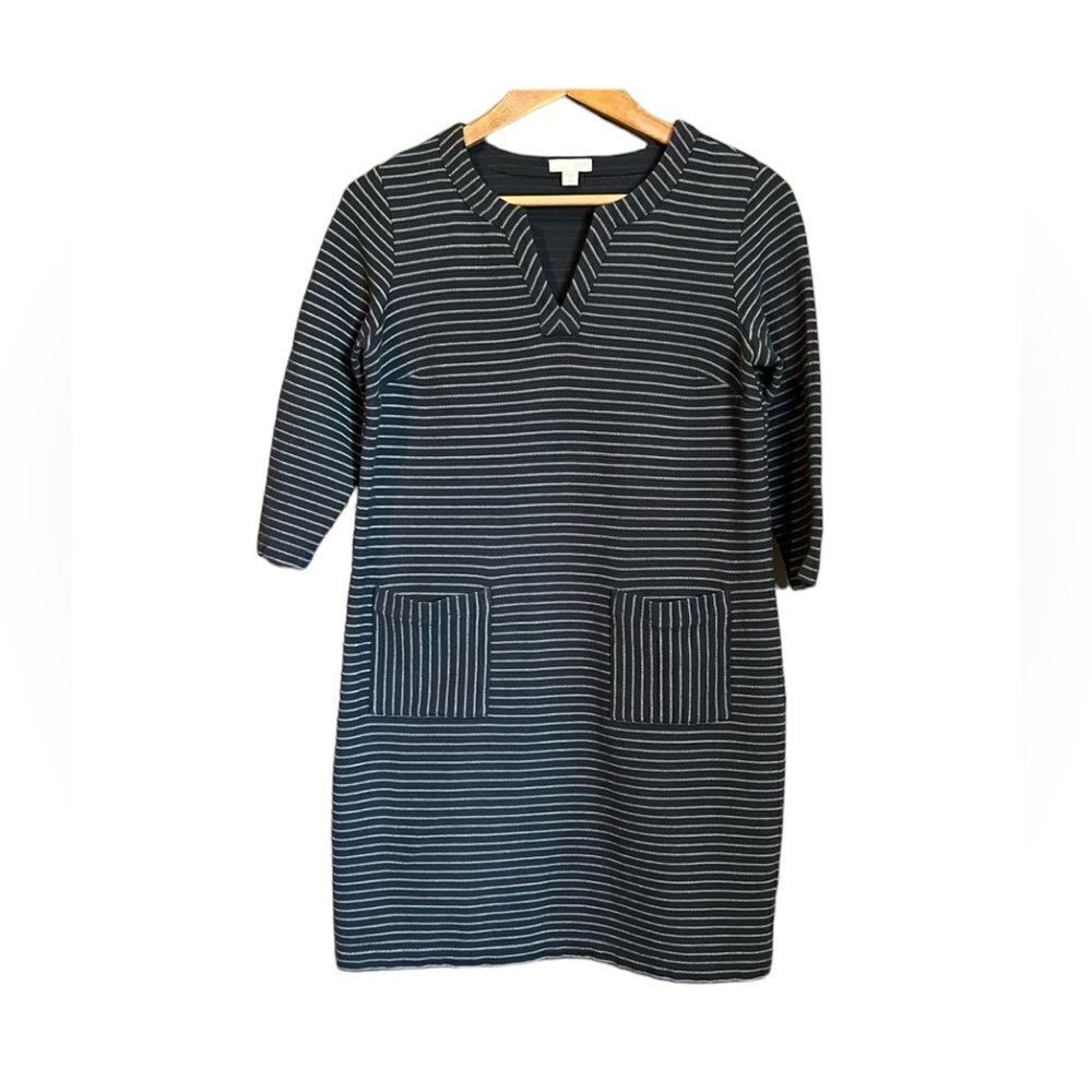 J.Jill striped dress with pockets